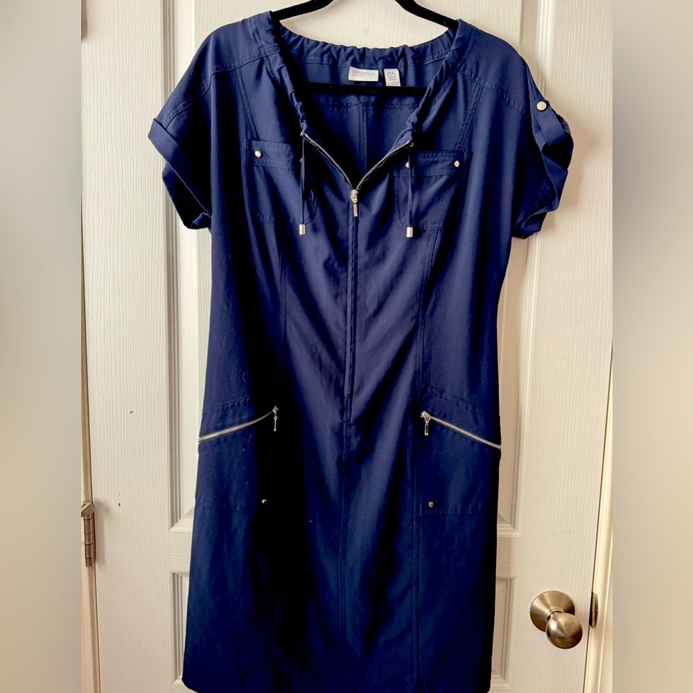 Zenergy Chicos Neema Half-Zip Dress size 0.5 super cute!